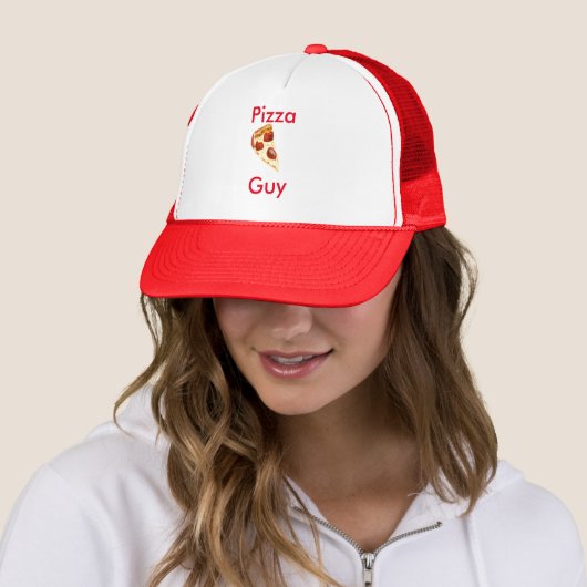 Pizza Typ Trucker Hat Truckerkappe (Beispiel)