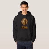 Pizza-Überlastungsplanet Hoodie (Vorne ganz)