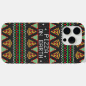 Pizza Ugly Christmas Sweater Case-Mate iPhone Hülle (Rückseite (Horizontal))