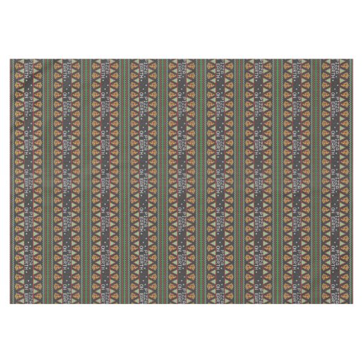 Pizza Ugly Christmas Sweater Tischdecke (Vorderseite (Horizontal))