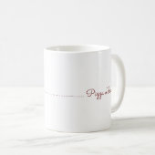 Pizza Uhrzeit Kaffeetasse (VorderseiteRechts)