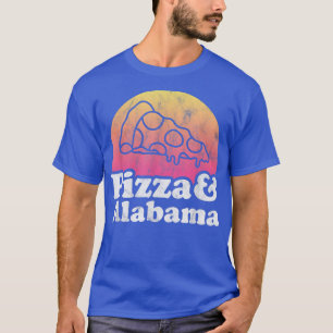 Pizza und Alabama T-Shirt