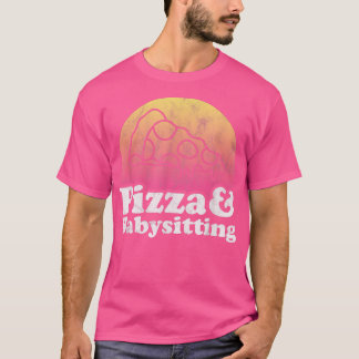 Pizza und Babysitter oder Babysitter-T - Shirt