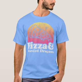 Pizza und Bartdrachen oder Bartdrache 517 T-Shirt