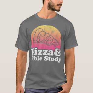 Pizza und Bibelstudie T-Shirt
