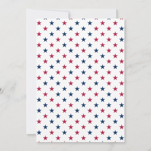 Pizza und Bier Election Night Party 2024 Einladung (Rückseite)