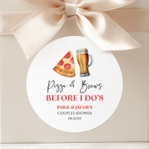Pizza und Bier vor dem Ja-Wort - Paare-Party 
