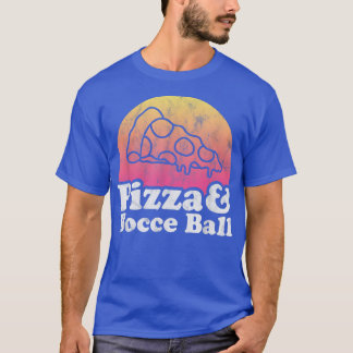 Pizza und Bocce Ball T-Shirt