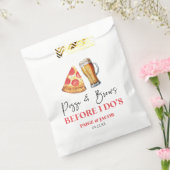 Pizza und Bräune bevor ich Probe essen Geschenktütchen (Versiegelt)