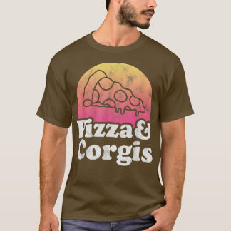 Pizza und Corgis oder Corgi  T-Shirt