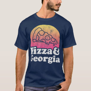 Pizza und Georgia  T-Shirt