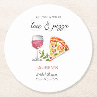 Pizza und Liebe Brautparty