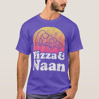 Pizza und Naan Bread T-Shirt
