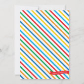 Pizza und Pajamas Party Einladung (Rückseite)