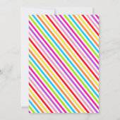 Pizza und Pajamas Party Einladung (Rückseite)