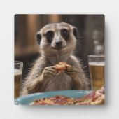 "Pizza und Pints: Eine perfekte Snackpause für Mee Fotoplatte (Vorderseite)