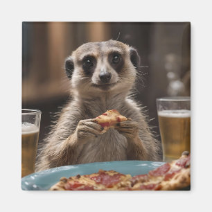 "Pizza und Pints: Eine perfekte Snackpause für Mee Magnet