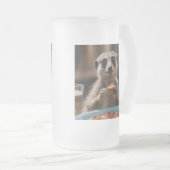 "Pizza und Pints: Eine perfekte Snackpause für Mee Mattglas Bierglas (VorderseiteRechts)