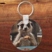 "Pizza und Pints: Eine perfekte Snackpause für Mee Schlüsselanhänger (Vorderseite)