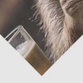 "Pizza und Pints: Eine perfekte Snackpause für Mee Seidenpapier (Detail)