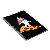 Pizza Unicorn Notizblock (Rechte Seite)
