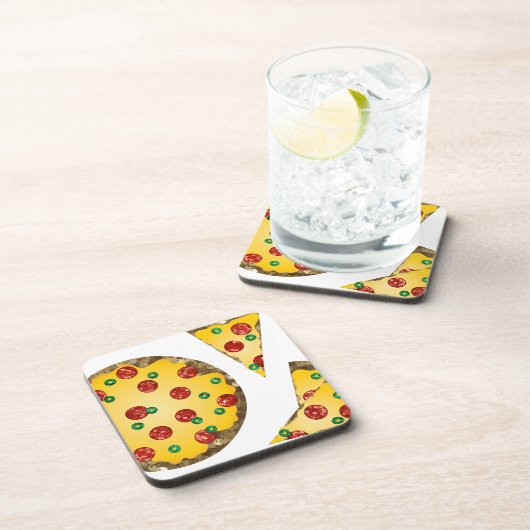 Pizza Untersetzer (Rechte Seite)