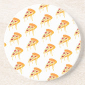 Pizza-Untersetzer Getränkeuntersetzer (Vorne)