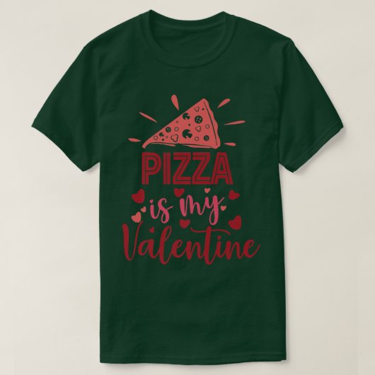 Pizza Valentine T-Shirt (Design vorne)
