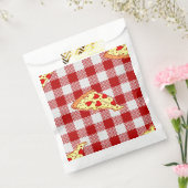 Pizza valentiner Gingham Geschenktütchen (Versiegelt)