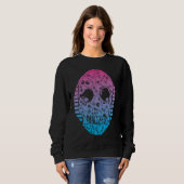 Pizza-Vaporwave-Ästhetik Sweatshirt (Vorne ganz)