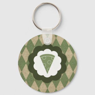 Pizza Vintag Schlüsselanhänger