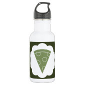 Pizza Vintag Trinkflasche (Vorderseite)