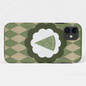 Pizza Vintage Case-Mate iPhone Hülle (Rückseite (Horizontal))