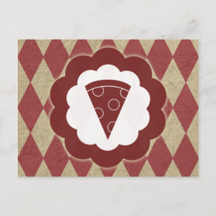 Pizza Vintage Postkarte