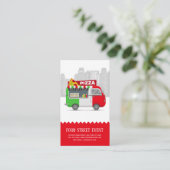 Pizza Visitenkarte (Stehend Vorderseite)