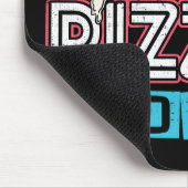 Pizza vs Abs - Bulking Diet - Funny Carbs Novelty Mousepad (Ecke)