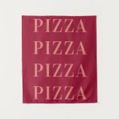 Pizza Wall Art, Dorm Rooms und Apartment Wall Wandteppich (Vorderseite)