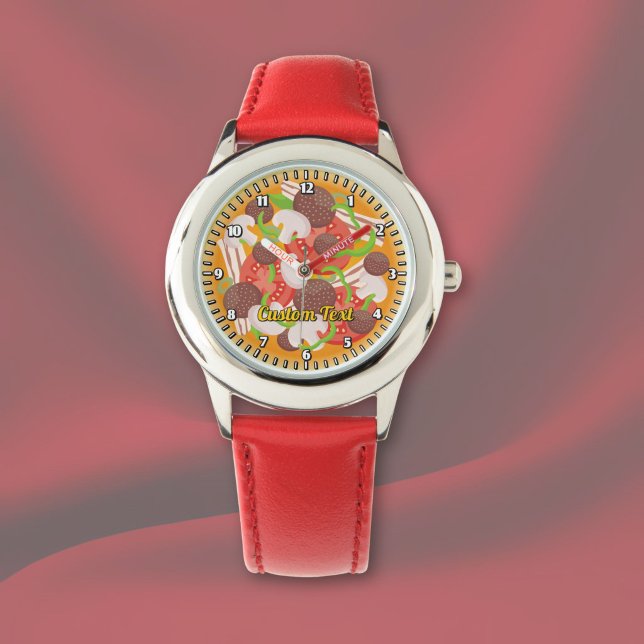 Pizza Watch Armbanduhr (Von Creator hochgeladen)