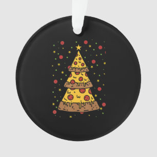 Pizza Weihnachtsbaum Lichter Weihnachtsmänner Ornament