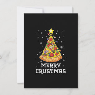Pizza Weihnachtsbäume Weihnachten Weihnachten Weih Einladung