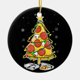 Pizza Weihnachtsbäume Weihnachten Weihnachten Weih Keramik Ornament