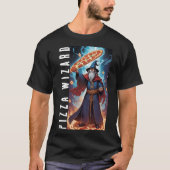 Pizza Wizard T-Shirt (Vorderseite)