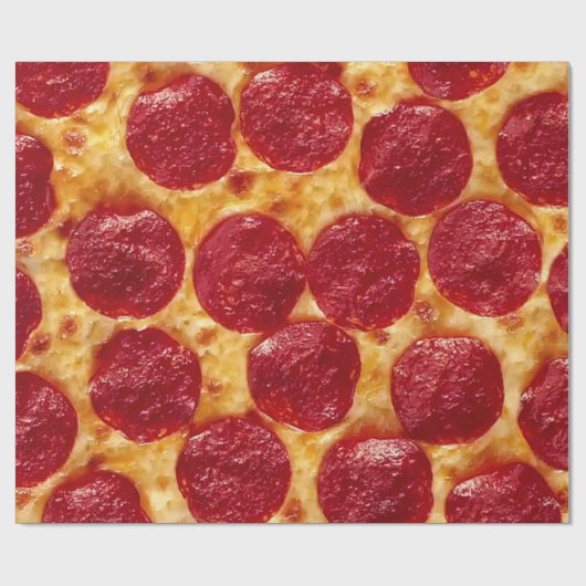 Pizza Wrapping Geschenkpapier (Flach)