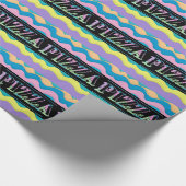 Pizza Wrapping Paper Geschenkpapier (Ecke)