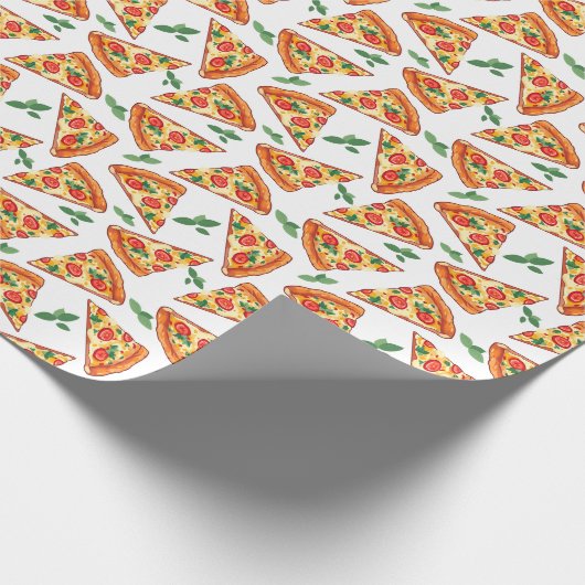 Pizza Wrapping Paper Geschenkpapier (Ecke)