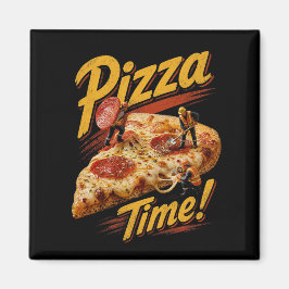 Pizza Zeit! Magnet