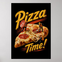 Pizza Zeit! Poster