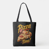 Pizza Zeit! Tasche (Rückseite)