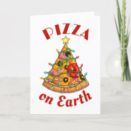 Pizza zu Weihnachten