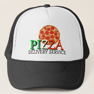 Pizza-Zustelldienst Truckerkappe